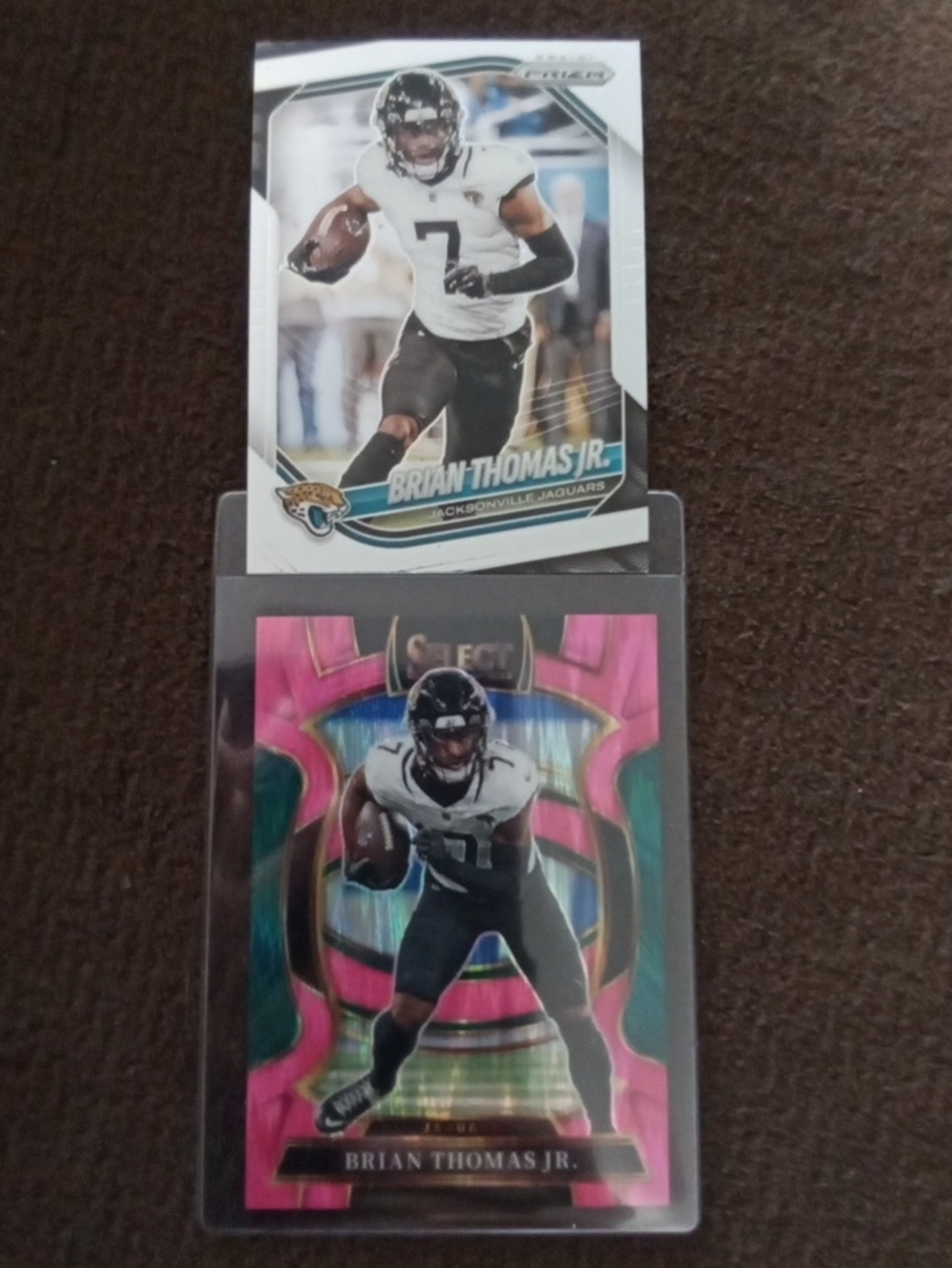 Panini Brian Thomas Jr. Football Cards - Pink, White, Teal